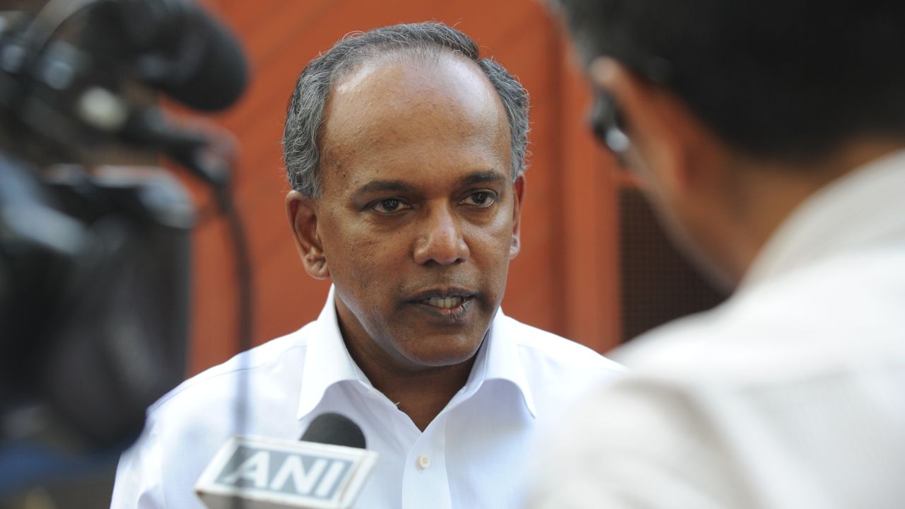 Law and home affairs minister K Shanmugam is one of the city-state's most powerful and influential political figures.