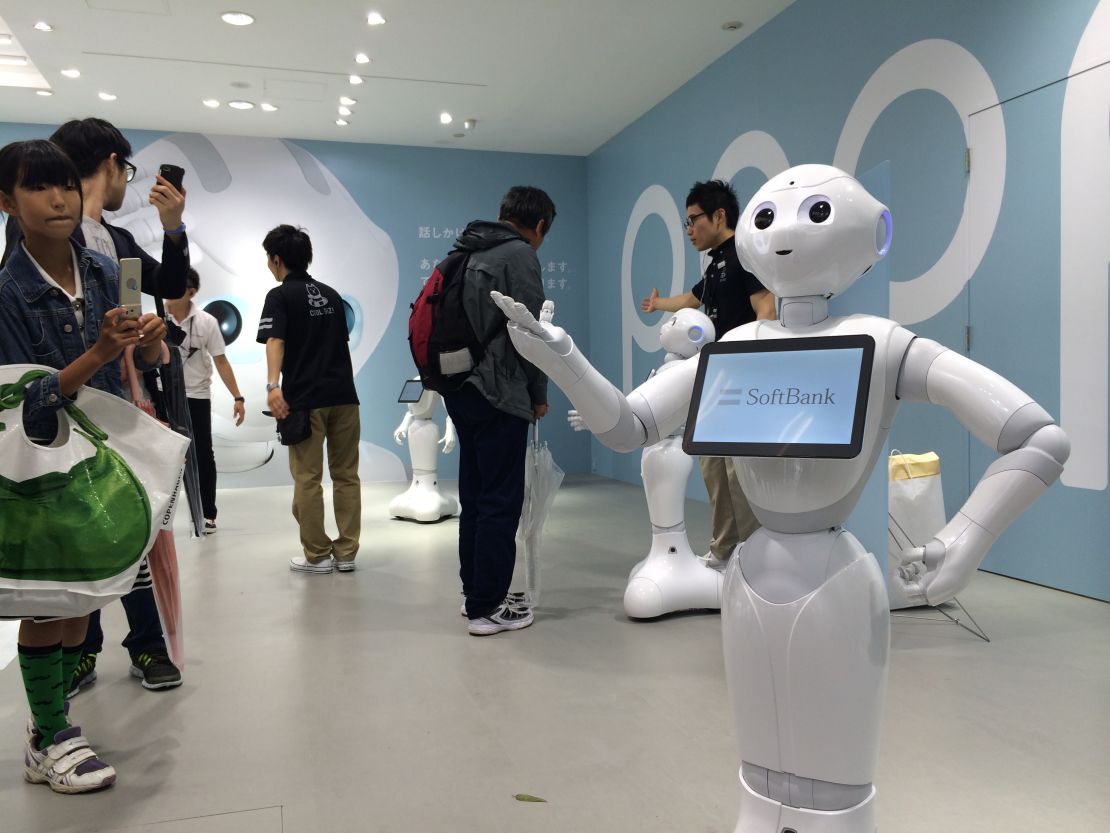 'Pepper', a robot capable of emotionally evolving and responding to its user's mood sold out in a minute during its consumer release on June 20, 2015.