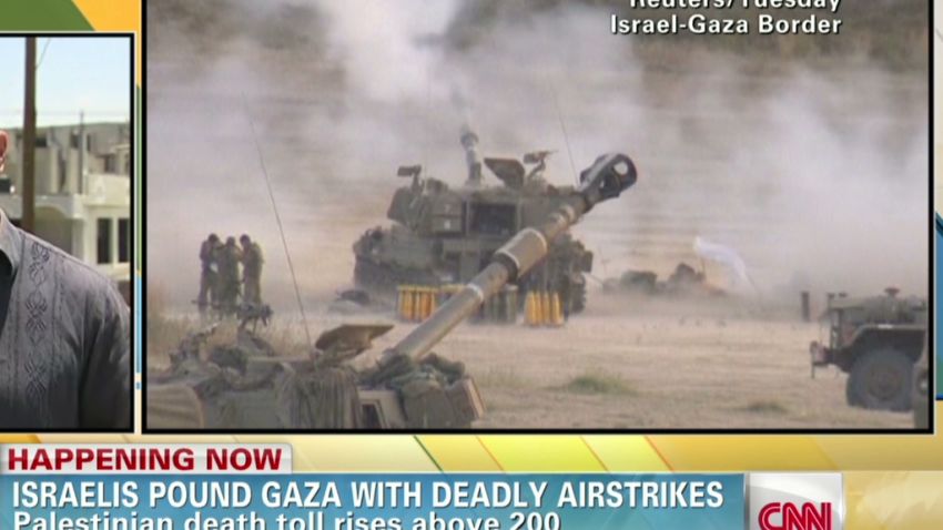 Gaza residents call for peace Penhaul mideast crisis earlystart _00031510.jpg