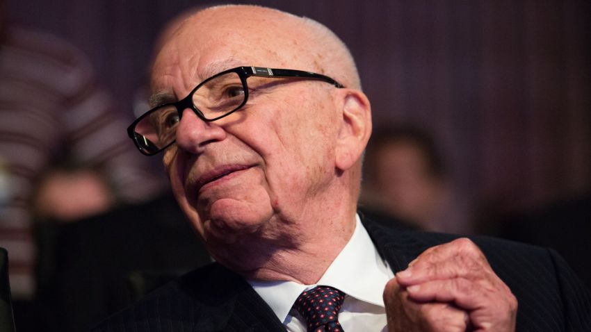 Rupert Murdoch at the Four Seasons Hotel, on November 19, 2013, in Washington, DC.