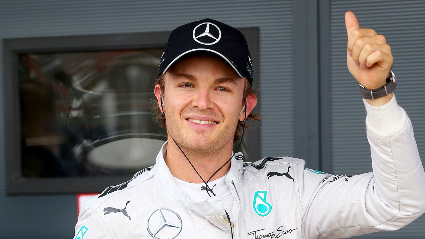 Life's good for Nico Rosberg after a wedding and now a new contract with the Mercedes F1 team.