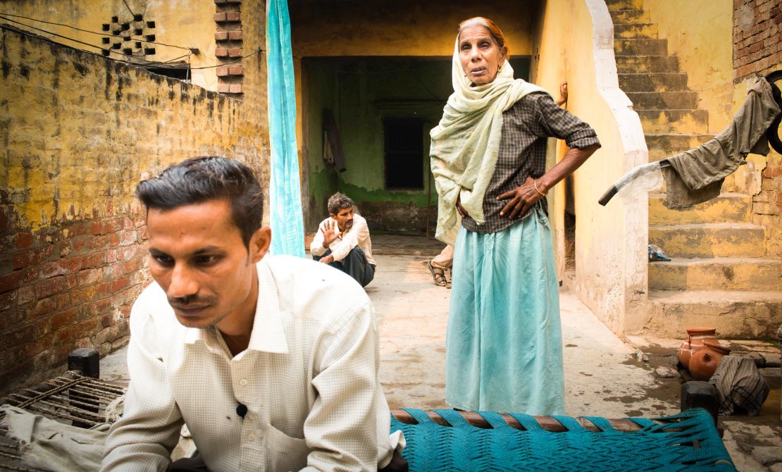 Narinder, a 36-year-old schoolteacher, cannot find a bride in his village in Uttar Pradesh. He has contacted an agent to find him a bride from another state to help his family. 