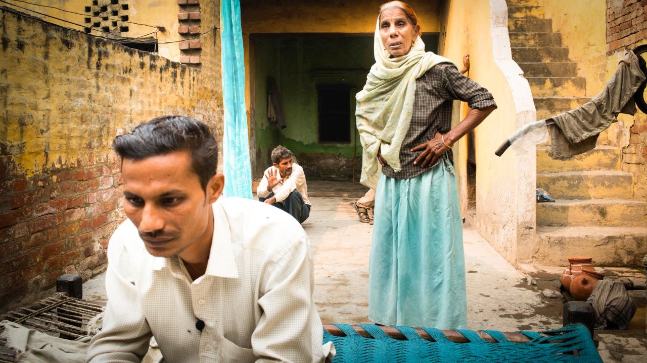 Narinder, a 36-year-old schoolteacher, cannot find a bride in his village in Uttar Pradesh. He has contacted an agent to find him a bride from another state to help his family. 