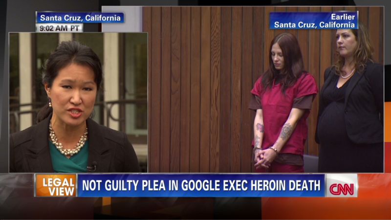 Not guilty plea for Google exec death