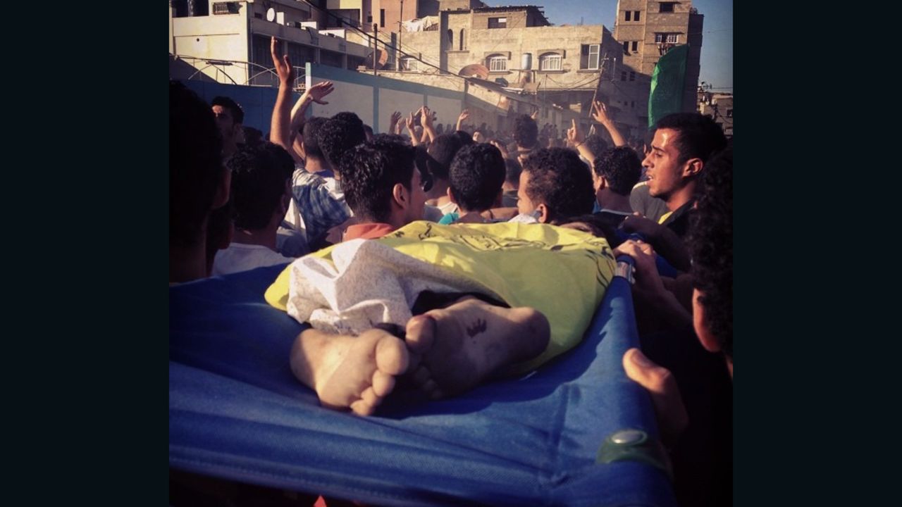 Four boys, aged 9 to 11, were killed on Gaza's beach July 16 when an Israeli shell exploded near them at the Al-Shati refugee camp in northern Gaza, according to Palestinian officials. Muhammed, Ismail, Zakaria and 'Ahed, are all cousins from the extended Bakr family.