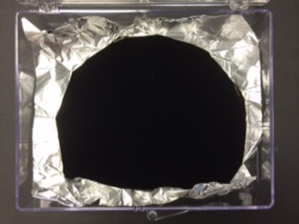 A British nanotech company has created what it says is the world's darkest material.