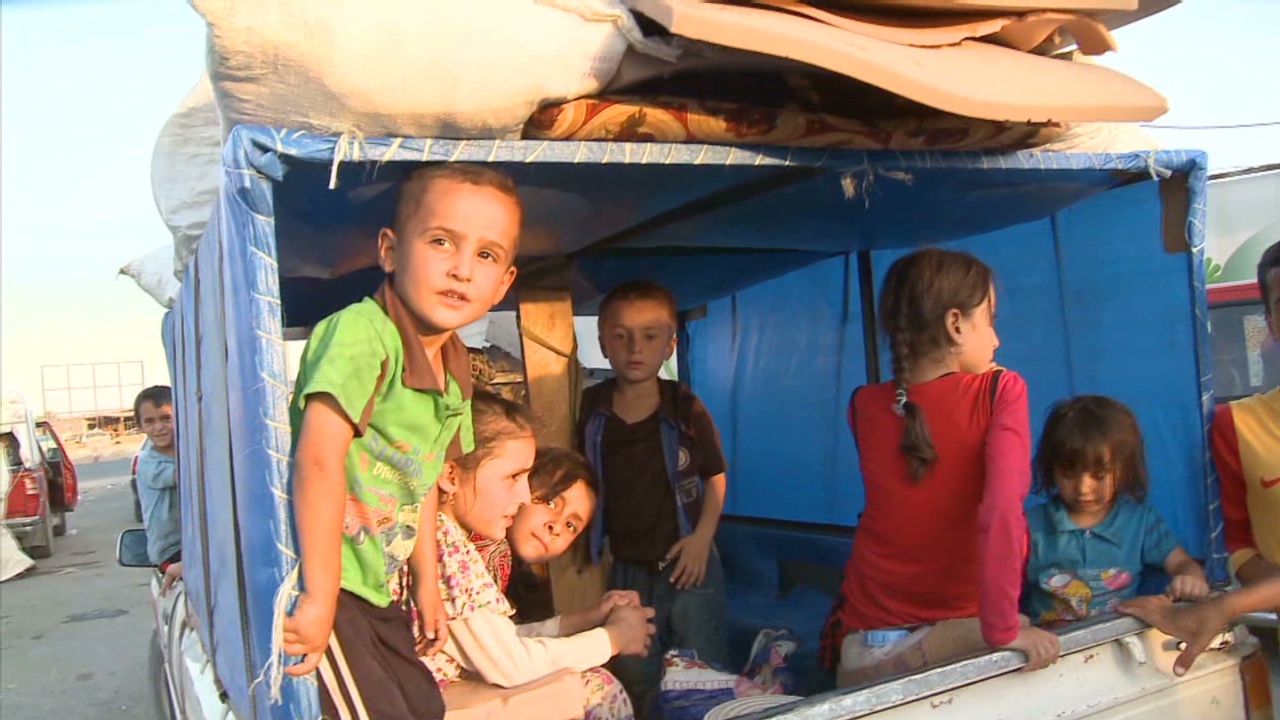 pkg damon iraq mosul refugees dangerous trip_00011908.jpg