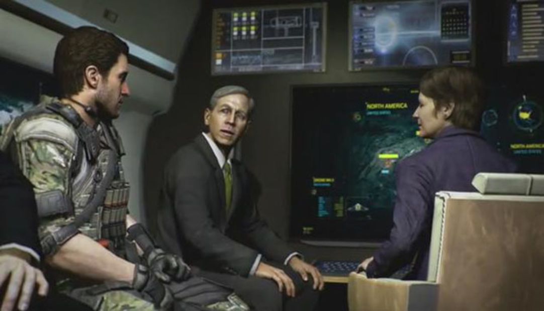 Like Noriega, former CIA director and four-star Gen. David Petraeus also appears in fictional form in "Call of Duty: Black Ops II." The year is 2025, and Petraeus is serving as secretary of defense under President Marion Bosworth. Petraeus was not involved in the making of the game. Things got awkward when a week before the game's release, Petraeus stepped down from the CIA amidst scandal over an extramarital affair.