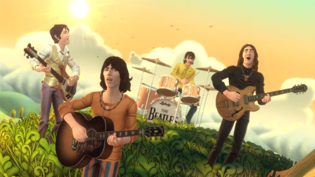 "The Beatles: Rock Band" was released September 9, 2009. Or 9/9/9. Number nine. Number nine. Number nine. Closely supervised by the Beatles and their estates, the game lets players sing and strum along on a huge list of Beatles classics over scenes ranging from Liverpool's Cavern Club to their final performance on a London rooftop.