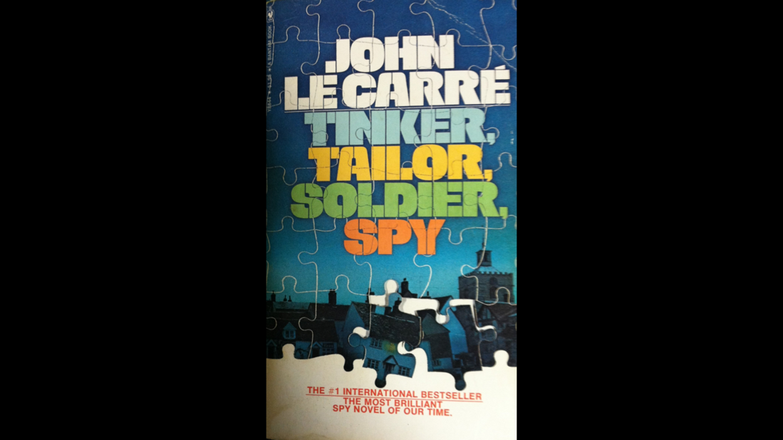 "Tinker, Tailor, Soldier, Spy," the first novel of John LeCarre's Karla Trilogy, debuted in June 1974. 