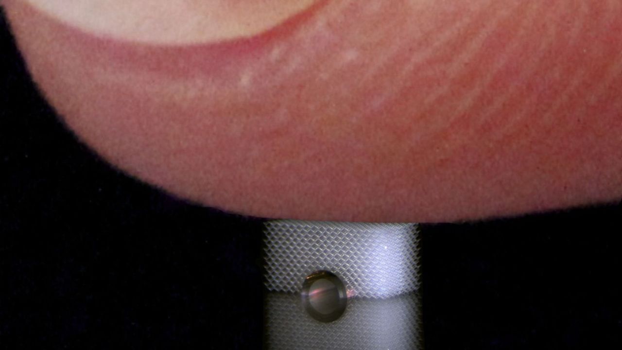 nanomaterial block touch closeup