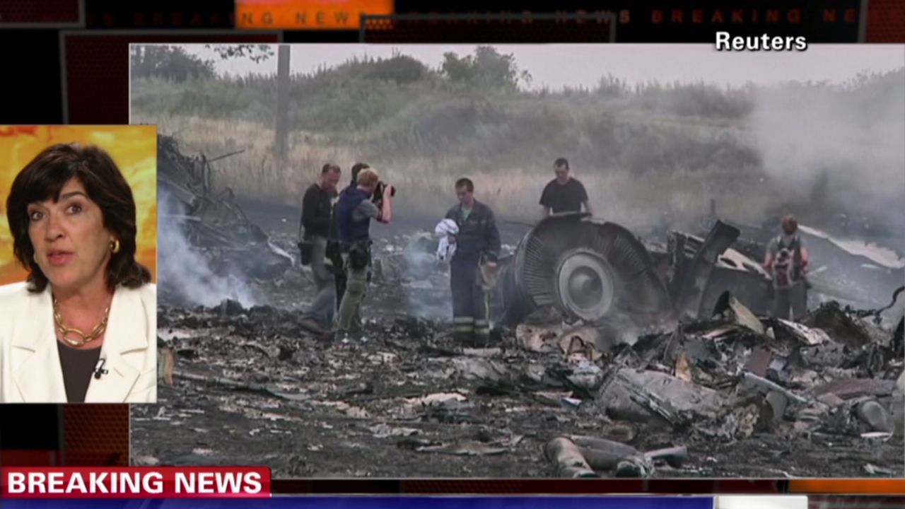 nr amanpour malaysia airlines mh17 crash debris_00005622.jpg