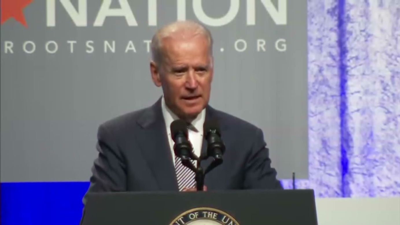 El vicepresidente de Joe Biden sugirió que el avión fue derribado y no fue un accidente.