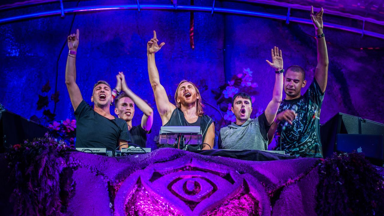 "Yeah, Tomorrowland! Give it up if you were born in the early '90s!"