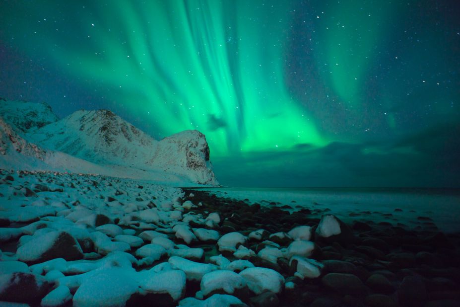 <strong>Forbes' top 10 travel influencers: </strong>At number nine is photographer Chris Burkard, who has 2.6 million followers on Instagram. His photos feature stunning landscapes, such as this Northern Lights image.
