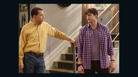 Jon Cryer and Ashton Kutcher star on CBS' long-running sitcom, "Two and a Half Men."