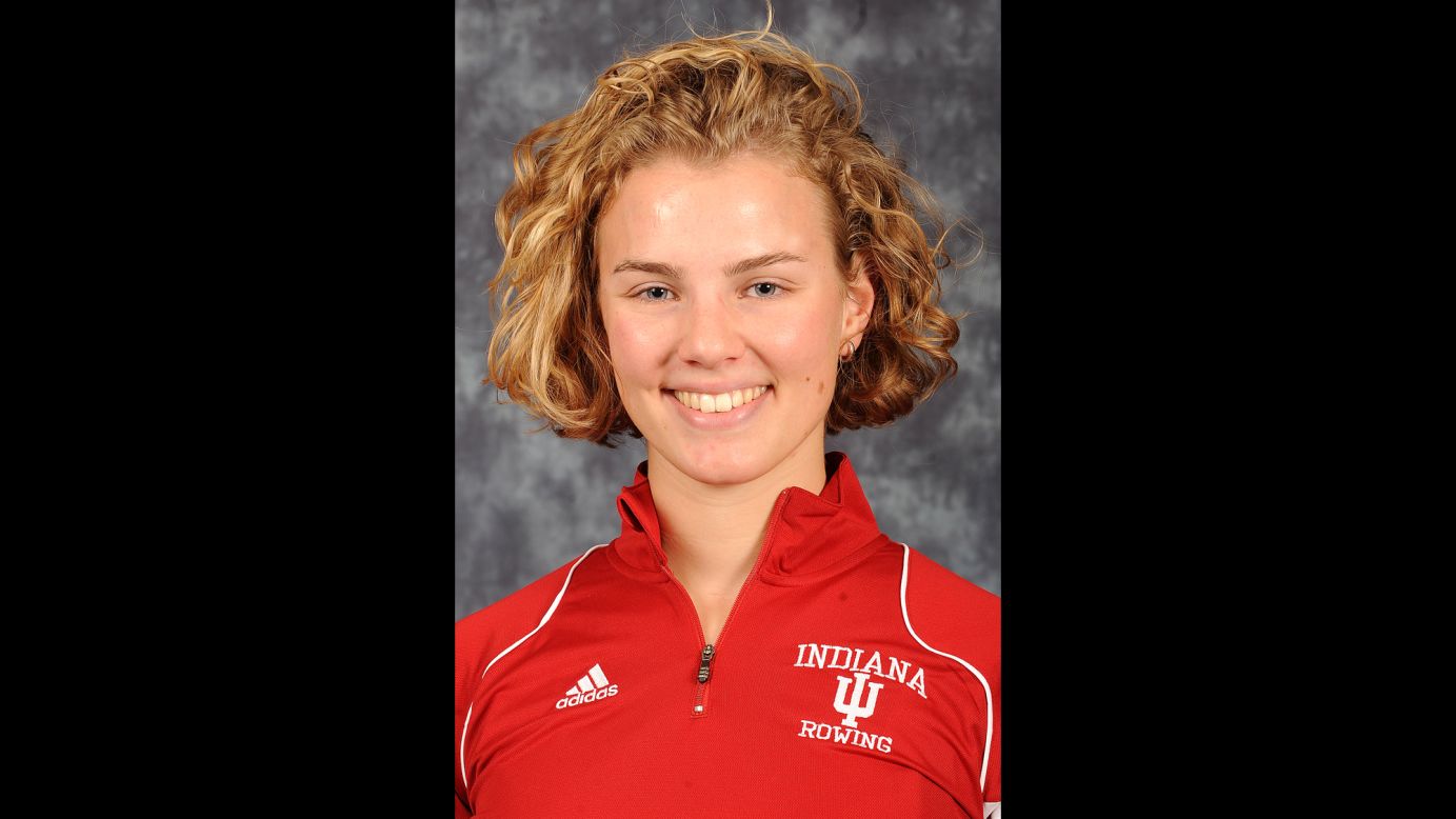Karlijn Keijzer, 25, was a champion rower from Amsterdam who showed much passion and leadership in the United States as a member of the team at Indiana University in Bloomington, Indiana. 