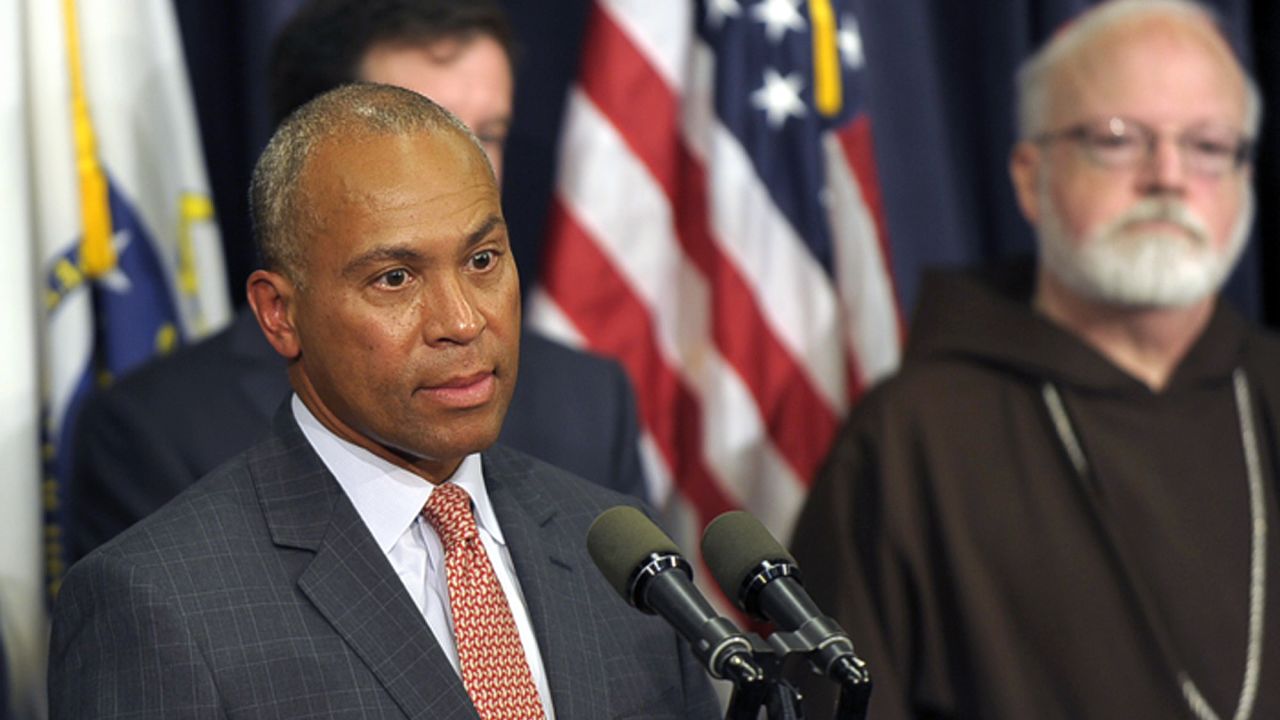 Massachusetts Gov. Deval Patrick.