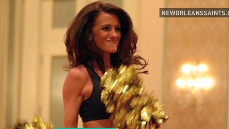 A 40-Year-Old Mother Achieved Her Goal of Being a Saints Cheerleader - E!  Online