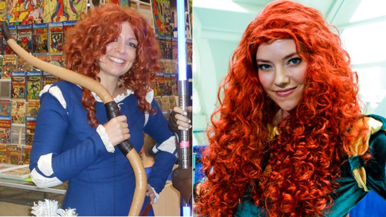 It's not hard to find cosplayers dressed as the same characters at conventions like San Diego Comic-Con. But we're wondering: Who wore it best? Merida, the popular character with long red hair from the Disney-Pixar movie "Brave," made a splash at Comic-Con 2012 when the movie was released, as seen in both these photos.