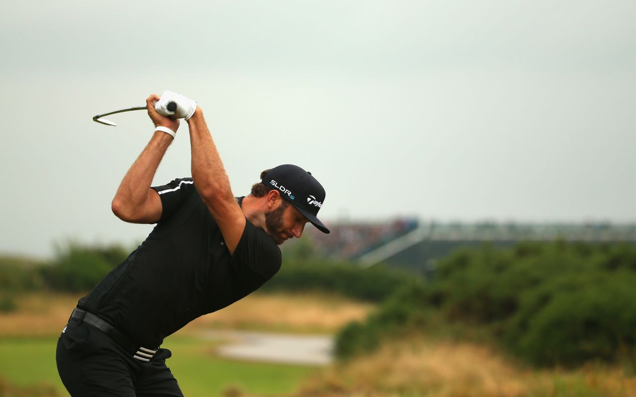 Like Garcia, Dustin Johnson could be ready to capitalize if McIlroy falters on Sunday. The powerful American is tied for third with the Spaniard on nine-under par.