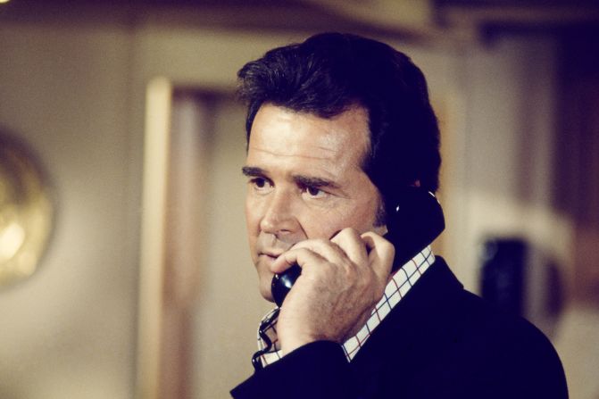 Garner plays Jim Rockford in the 1970s TV series "The Rockford Files."
