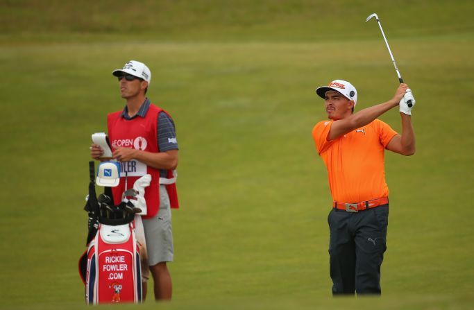 Rickie Fowler was never able to mount a significant challenge to playing partner McIlroy but finished strongly for joint second.