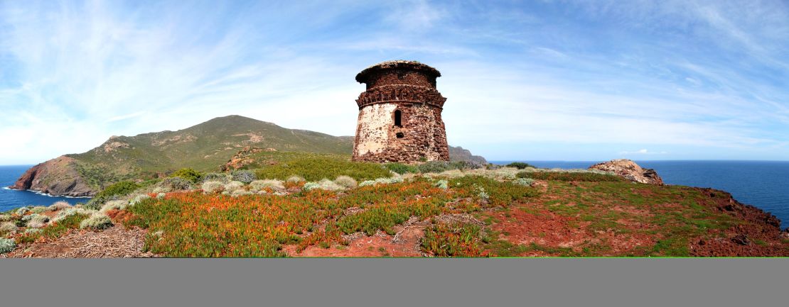 Zenobito Tower, Capraia Island.