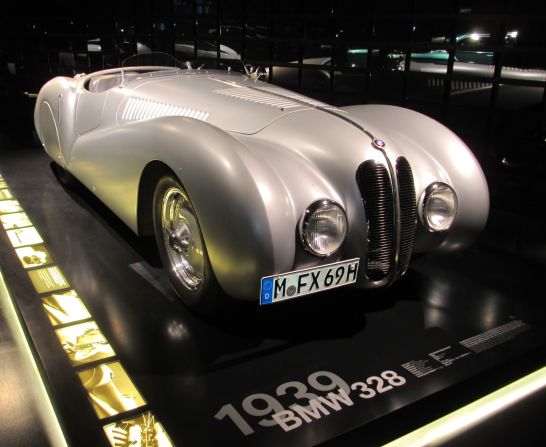 Known as the "Legendary Roadster," the 328 was made in several versions by BMW during the 1930s. This model is on display at BMW World in Munich.