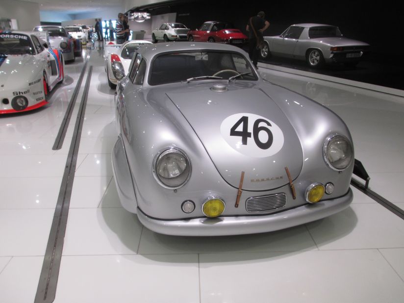 This Porsche 356 SL coupe finished in 20th place but scored a class victory in the 1951 Le Mans. It's now on display in the Porsche Museum near Stuttgart.