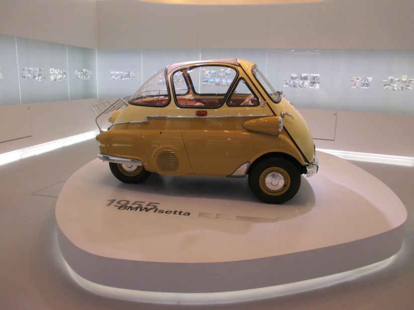 A rather curious cousin to the high performance vehicles BMW is known for, but this 1955 BMW Isetta bubble car has a charm of its own.