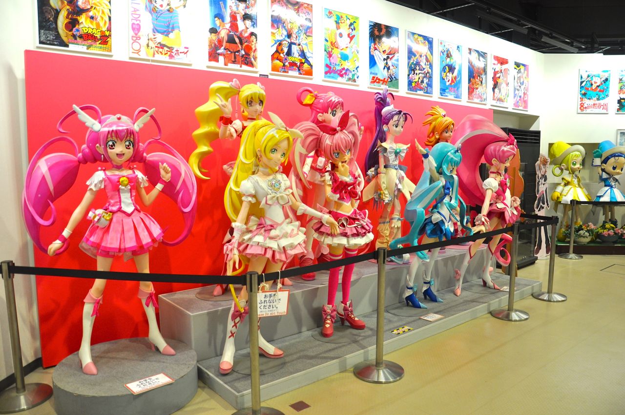 The Anime Museum features displays, pictures, animation cells and other works highlighting some of its most famous shows, including cartoon "Pretty Cure." 
