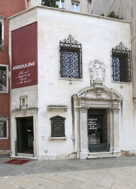 Luxury publisher Assouline's newest opening is in an 18th-century palazzo in Venice. 