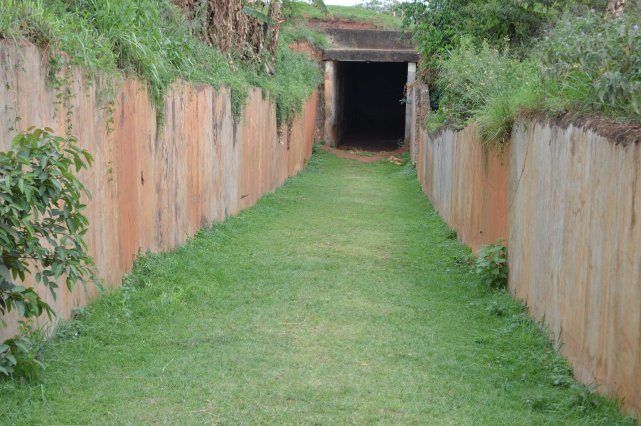 Originally built as an underground armory, this bunker on the grounds of Kampala's Lubiri Palace was turned into a torture chamber by the notorious dictator Idi Amin. It's estimated that more than 9,000 political prisoners died in captivity here.
