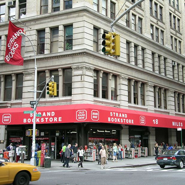 Strand on Broadway is the only survivor of Manhattan's old "Book Row" -- a now-extinct district of bookstores. 