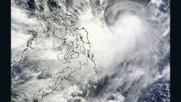 Typhoon Matmo is expected to make landfall early Wednesday morning, July 23, 2014. Projections suggest it will cross the Taiwan Strait and hit mainland China by the end of the day.