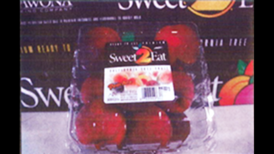 <a href="http://www.cnn.com/2014/07/22/health/costco-fruit-recall/index.html?hpt=hp_t2">Wawona Packing Co. is voluntarily recalling</a> peaches, nectarines, plums and pluots that were packed at its Cutler, California, warehouses between June 1 and July 17. Wawona believes the products, many of which carry a "Sweet 2 Eat" sticker, may be contaminated with Listeria monocytogenes. The nationwide recall includes BJ's peaches in clamshell packaging, pictured here. Click through to see a sampling of <a href="http://www.fda.gov/Safety/Recalls/ucm405943.htm" target="_blank" target="_blank">the recalled products</a>, according to the U.S. Food and Drug Administration.