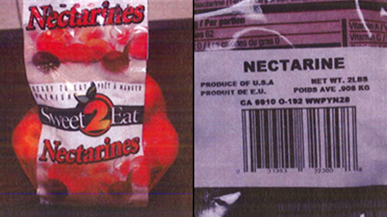 Costco nectarines (2 lbs. bags/15 bags per box)
