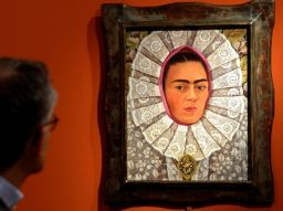 Over 110 pieces are on display at the Frida Kahlo exhibition in Rome. - (Getty Images)