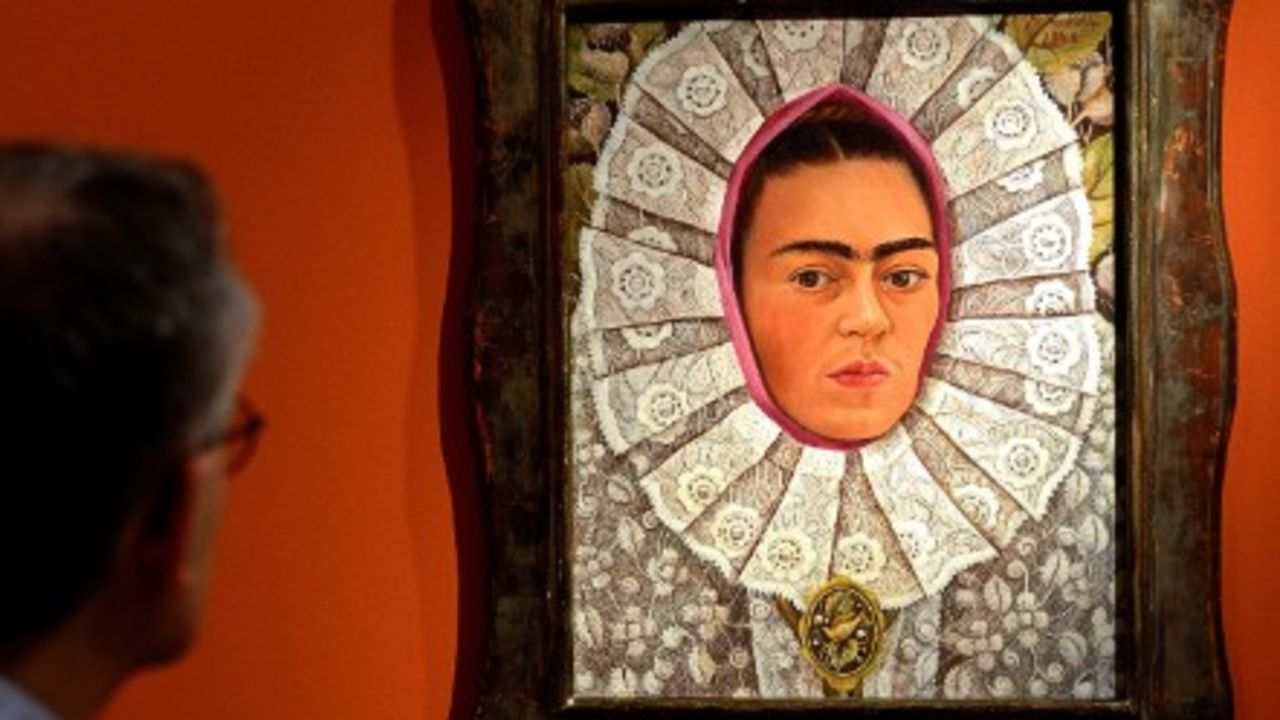 Over 110 pieces are on display at the Frida Kahlo exhibition in Rome. - (Getty Images)