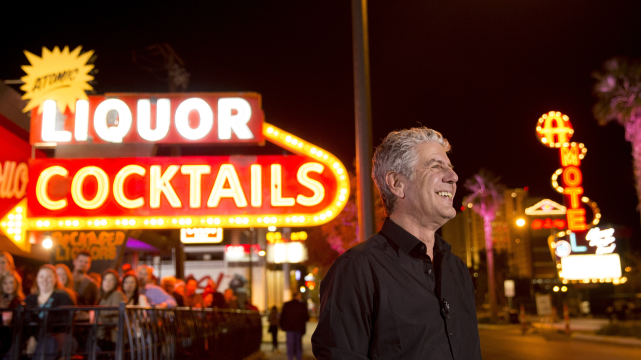 He got a glimpse of that alternative Vegas in places like the Huntridge Tavern, the Double Down Saloon, the Peppermill, Atomic Liquors, the Bootlegger Bistro and Lotus of Siam.