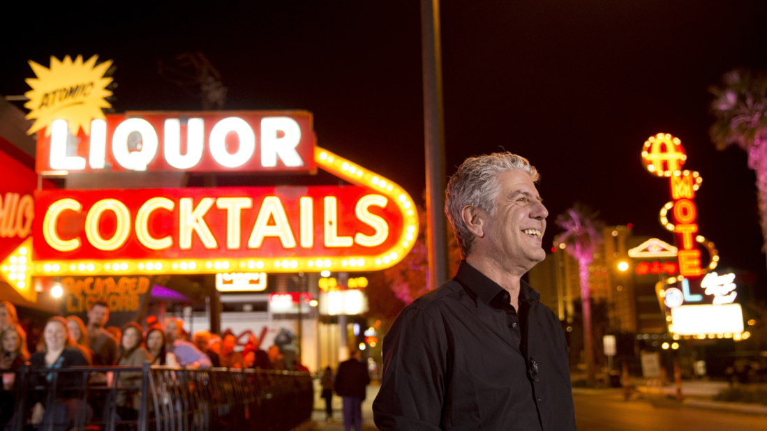 He got a glimpse of that alternative Vegas in places like the Huntridge Tavern, the Double Down Saloon, the Peppermill, Atomic Liquors, the Bootlegger Bistro and Lotus of Siam.
