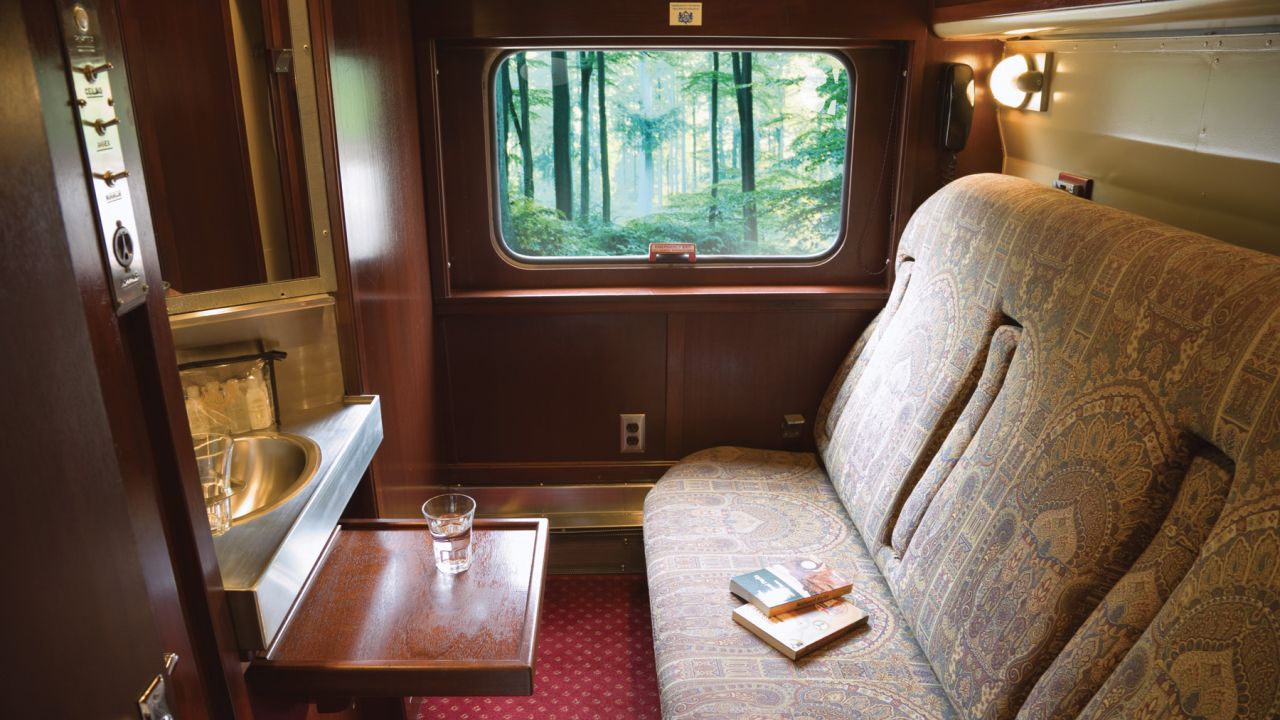 Tony and Zamir took an overnight train from Moscow to St. Petersburg, riding the rails in the lap of luxury. Pictured above is a similar luxury car. Whether you ride in luxury or shoulder-to-shoulder in a rattletrap railcar, overnight trains offer an interesting experience.