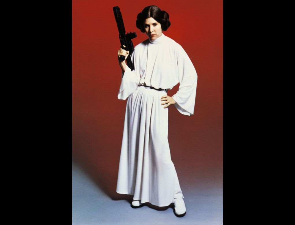 Blasting her way out of the Death Star, we knew fairly quickly that Leia was not one to be trifled with in the "Star Wars" films. Carrie Fisher played the role.