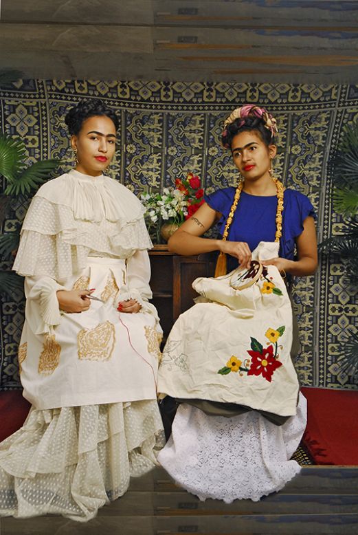 The women who dress like Frida Kahlo