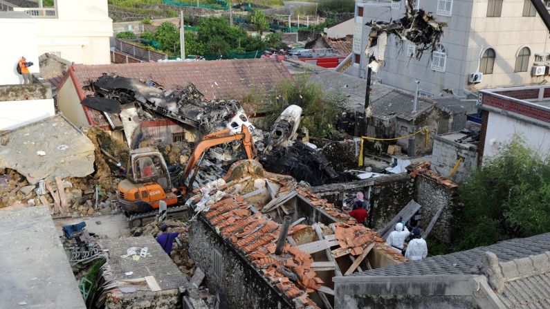 48 people were killed when <a href="index.php?page=&url=http%3A%2F%2Fedition.cnn.com%2F2014%2F07%2F24%2Fworld%2Fasia%2Ftaiwan-plane-crash%2F">TransAsia Airways Flight GE222 crashed</a> in Taiwan's Penghu island chain, on July 23, 2014. 