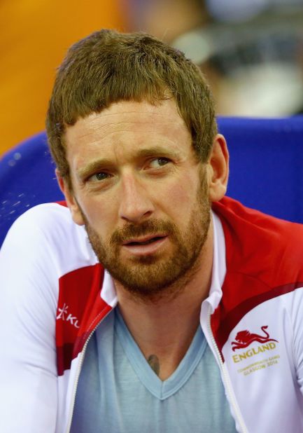 Former Tour de France winner Bradley Wiggins, who missed this year's race, couldn't bring home gold Thursday in Glasgow. 