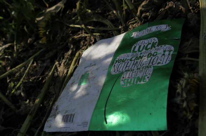 Una carta que desea buena suerte: la postal paradójica de la tragedia del MH17.