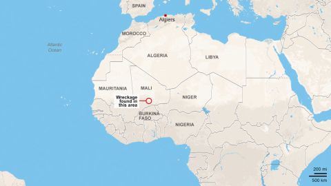 Air Algerie: Wreckage found in Gossi region