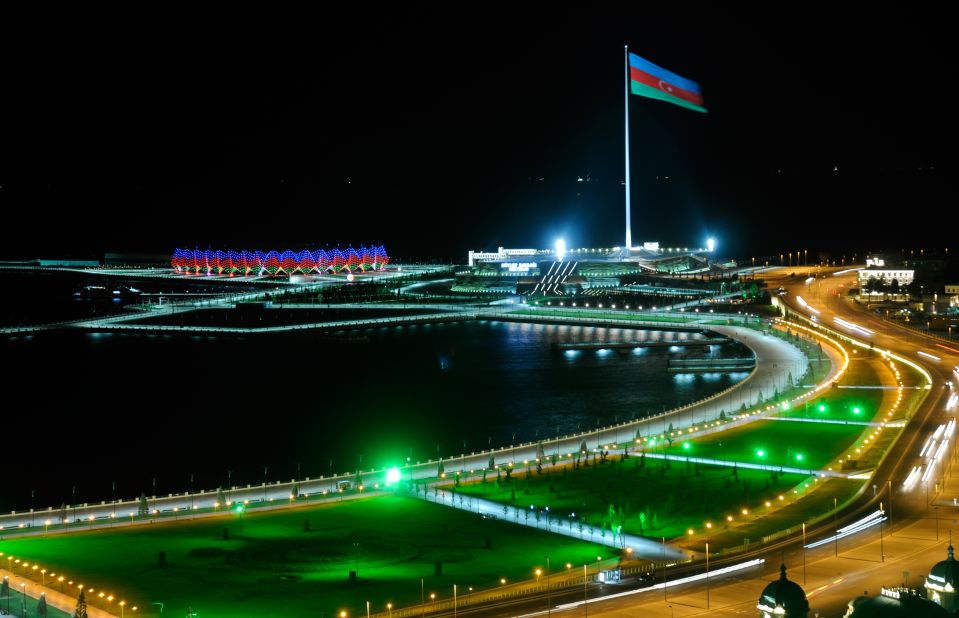 Azerbaijan, much like Kazakhstan and Turkmenistan, is trying to redefine itself by embracing international sport. It is hosting this summer's European Games and is expected to try for the Summer Olympics in 2024.